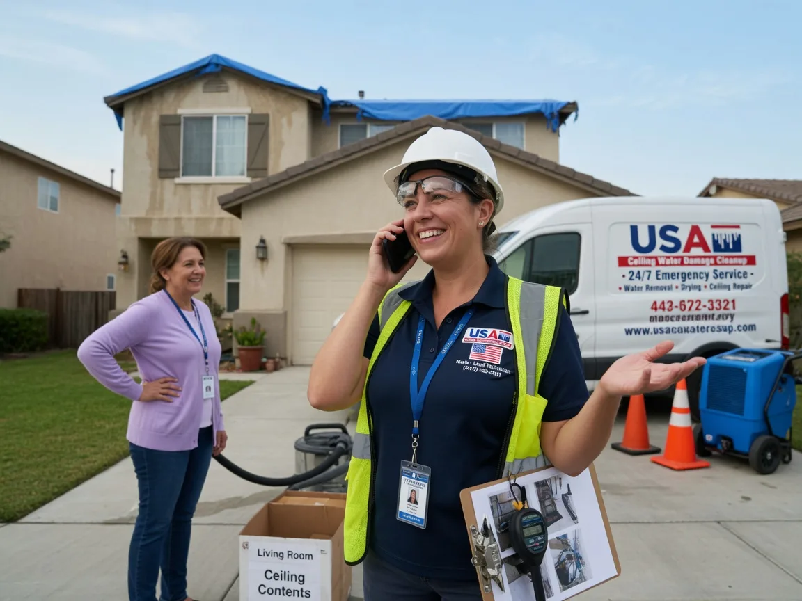 Ceiling Water Damage Restoration Greentown, OH FAQs