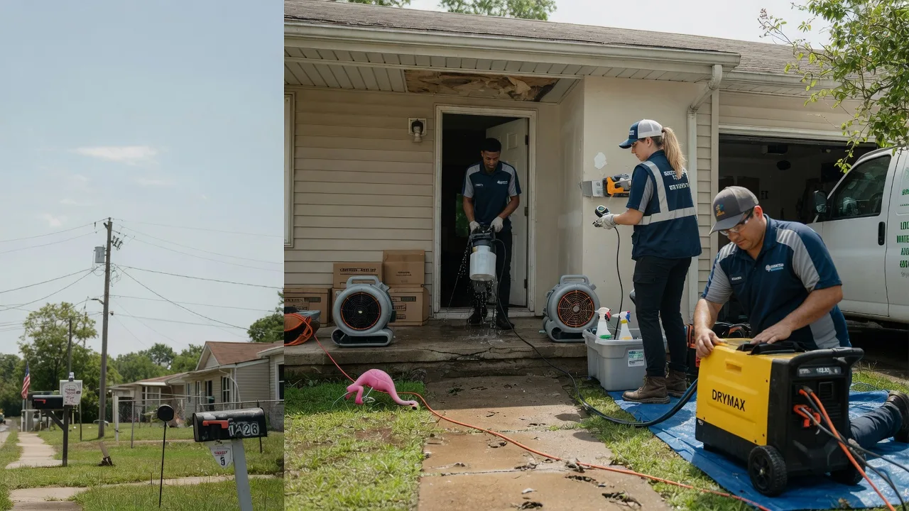 Storm Damage Water Removal in Greentown, OH near me